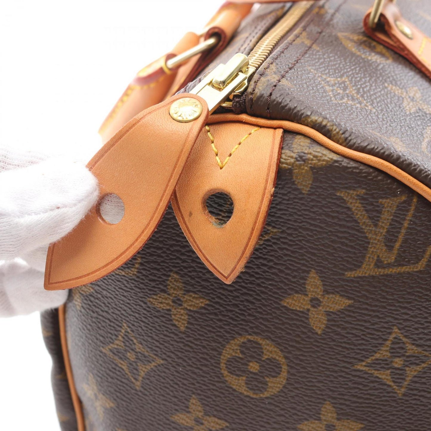 Louis Vuitton Coated Canvas Brown Handbags