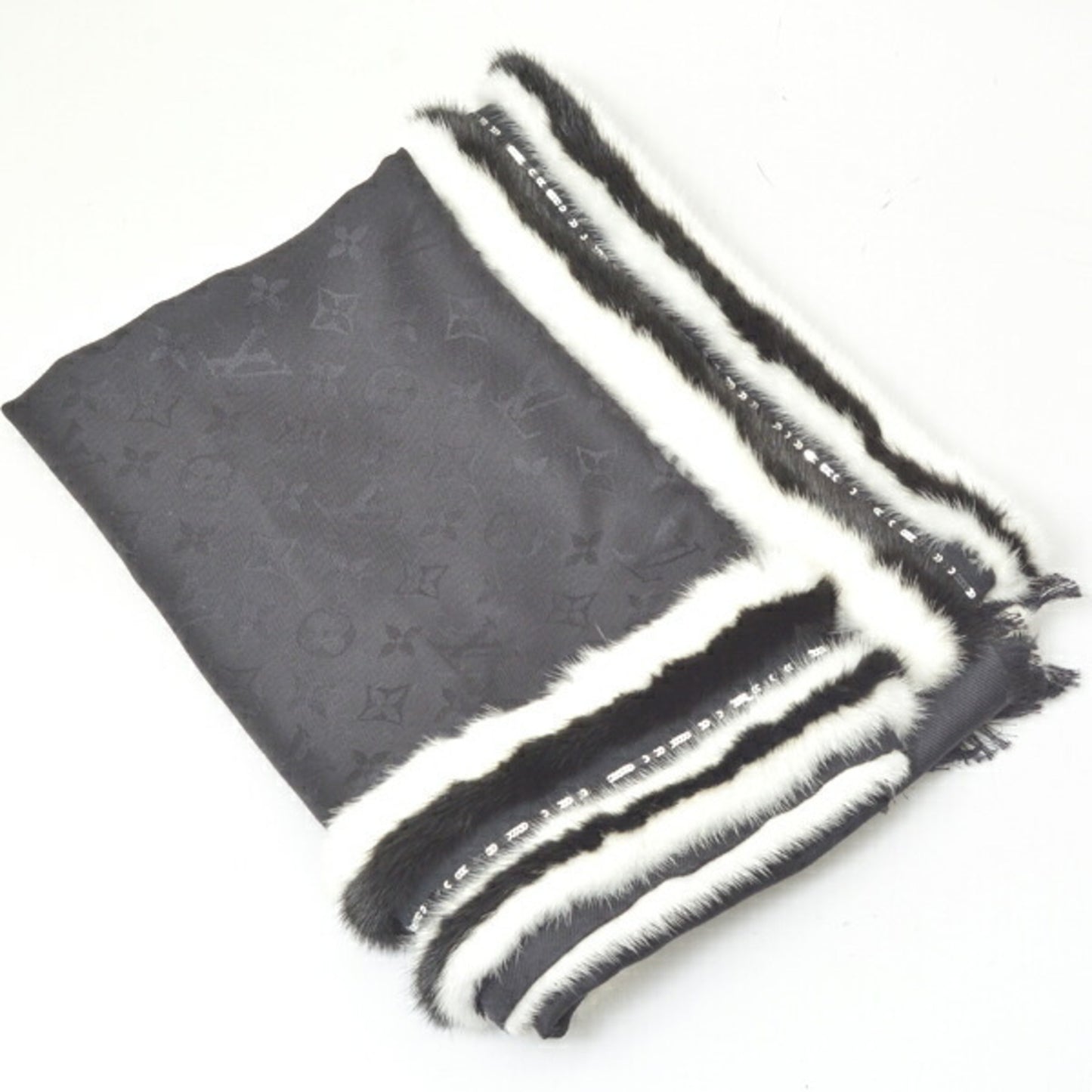 Louis Vuitton Silk Black Scarves