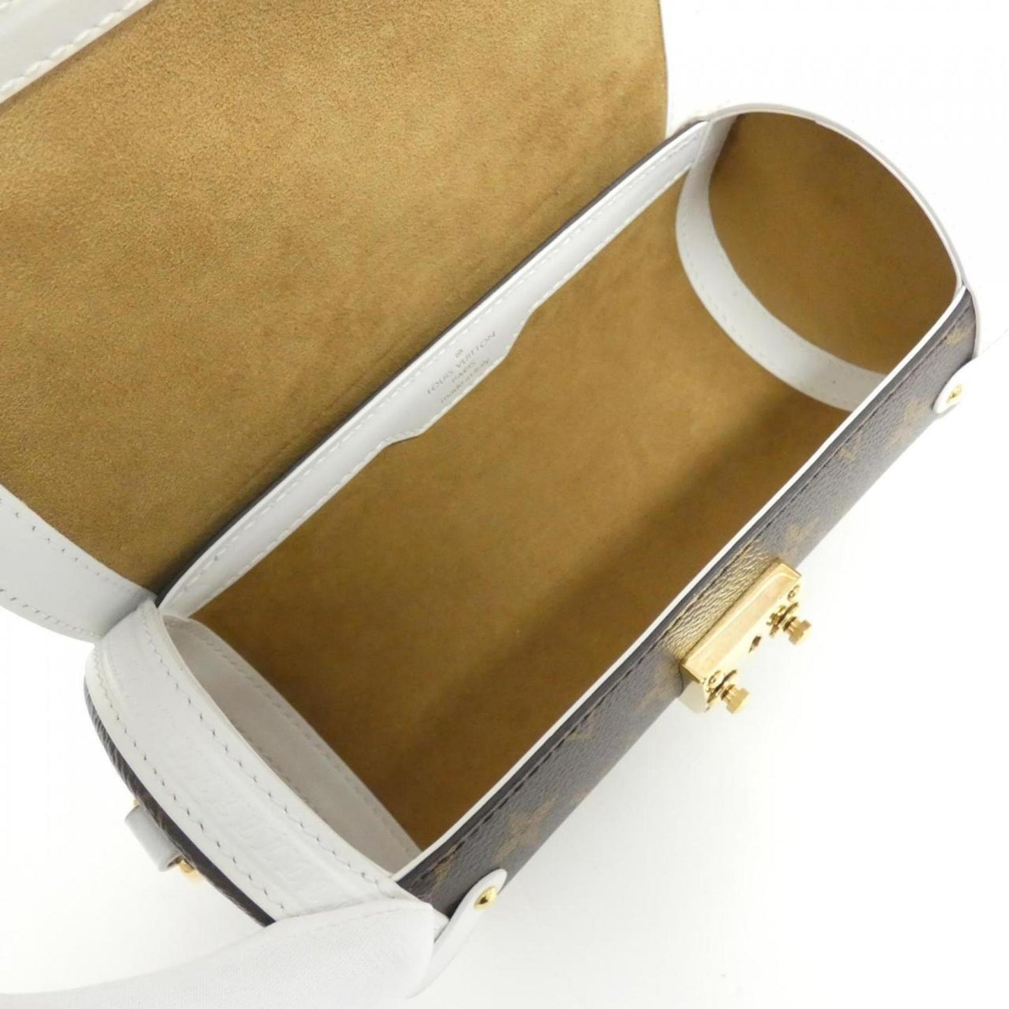 Louis Vuitton Coated Canvas White Shoulder Bags