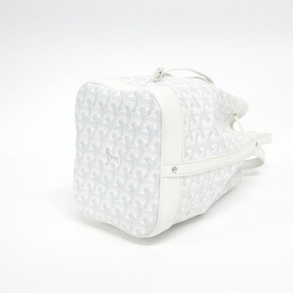 Goyard Coated Canvas White Shoulder Bags