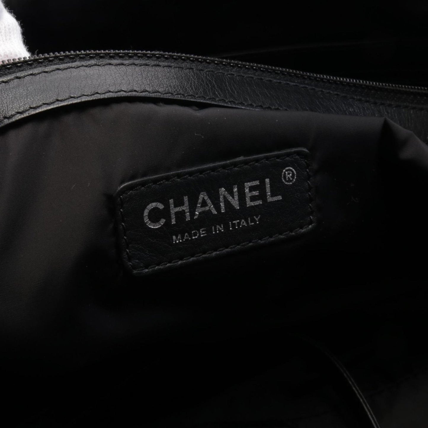 Chanel Nylon Black Handbags