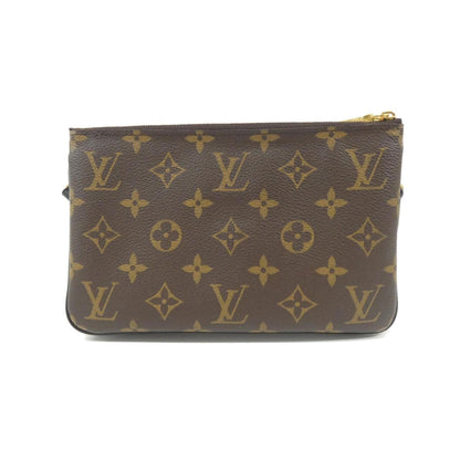 Louis Vuitton Coated Canvas Brown Shoulder Bags