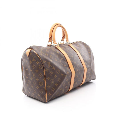 Louis Vuitton Coated Canvas Brown Travel Bags