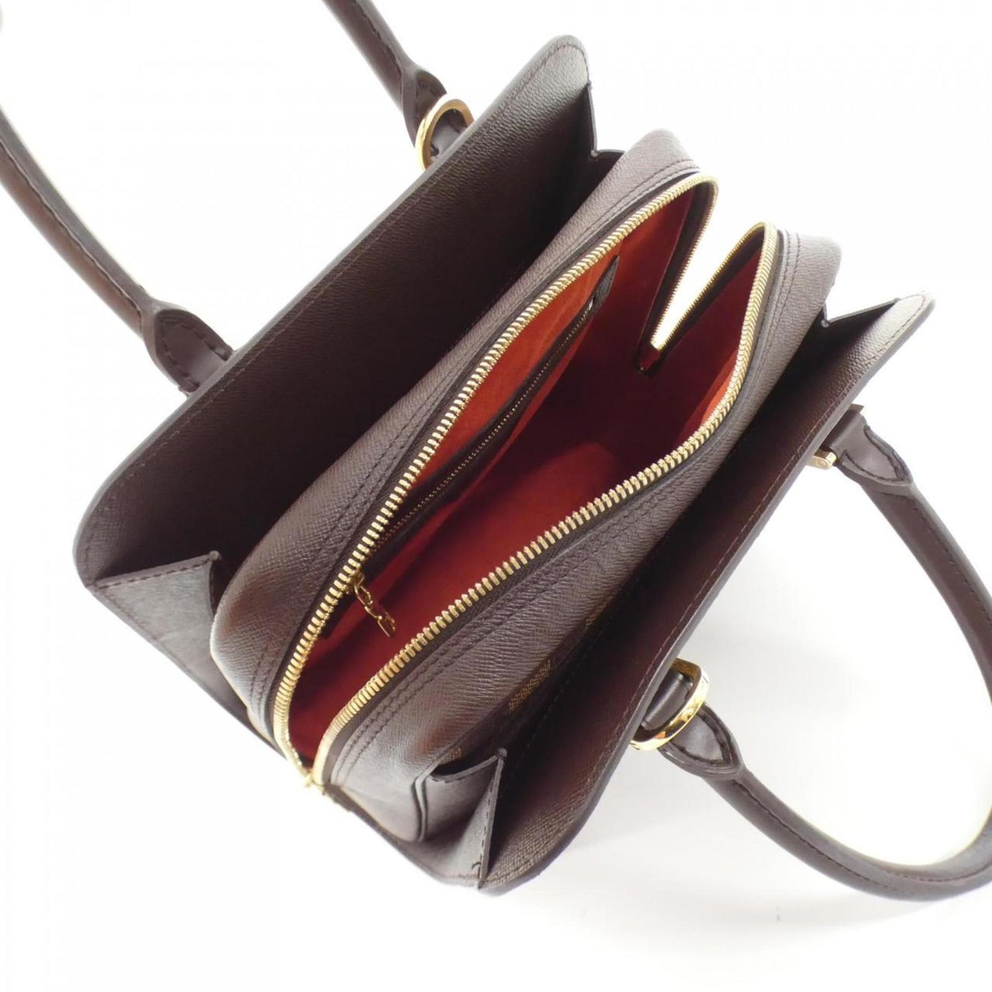 Louis Vuitton Coated Canvas Brown Handbags