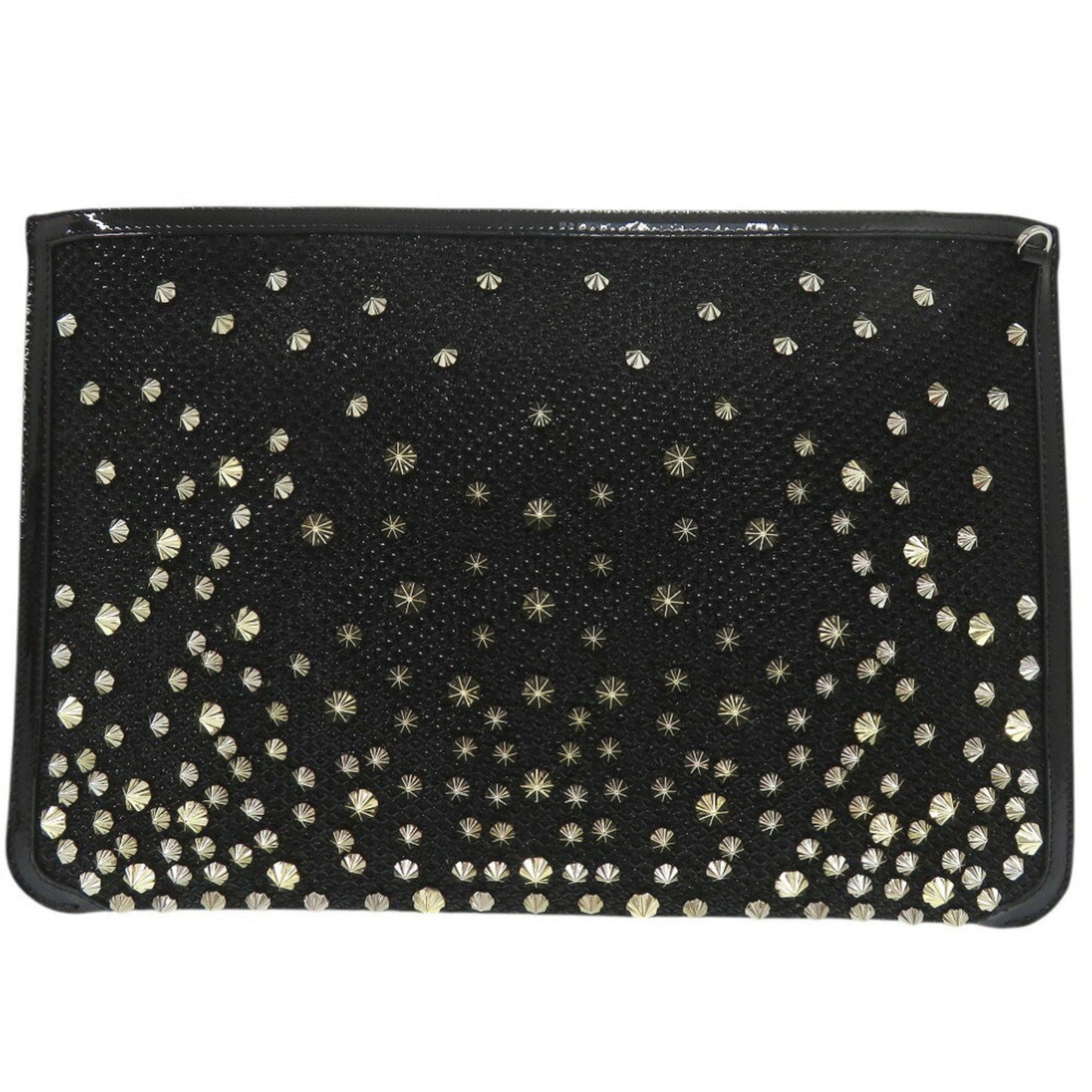 Christian Louboutin Pvc Black Clutch Bags