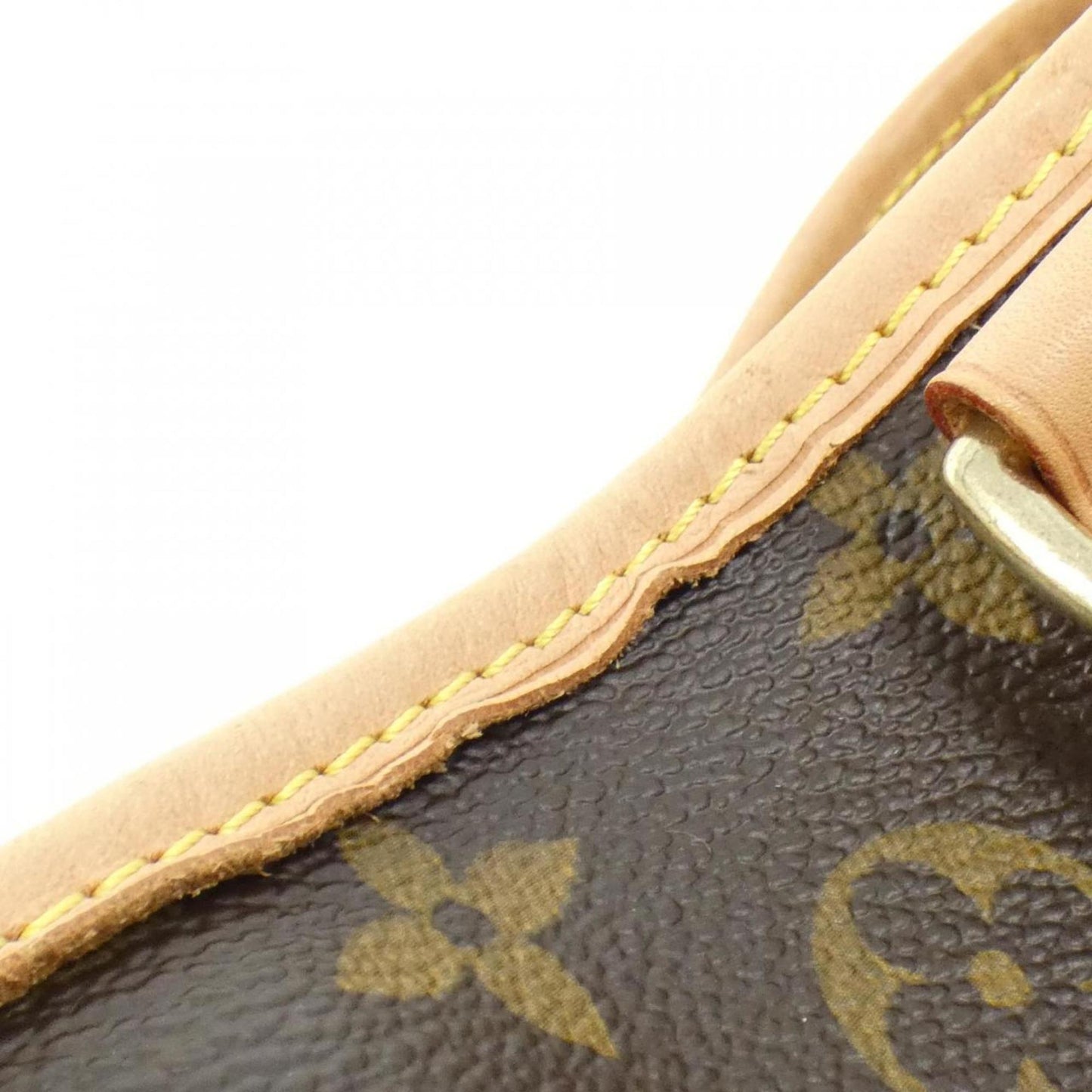 Louis Vuitton Coated Canvas Brown Handbags