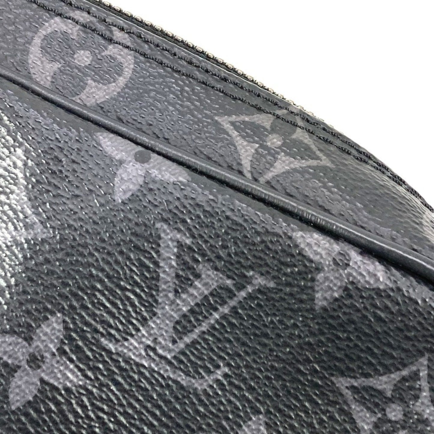 Louis Vuitton Monogram Canvas Black Clutch Bags