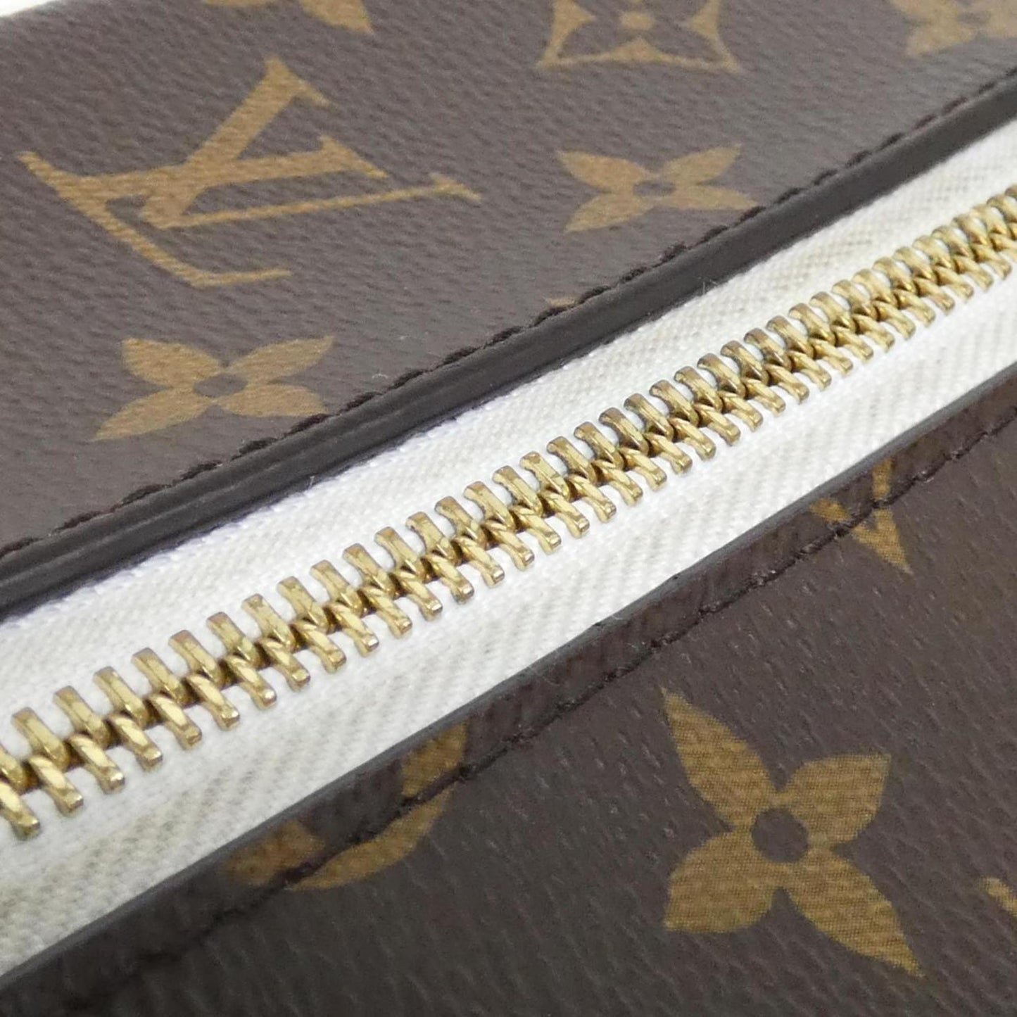 Louis Vuitton Coated Canvas Brown Handbags
