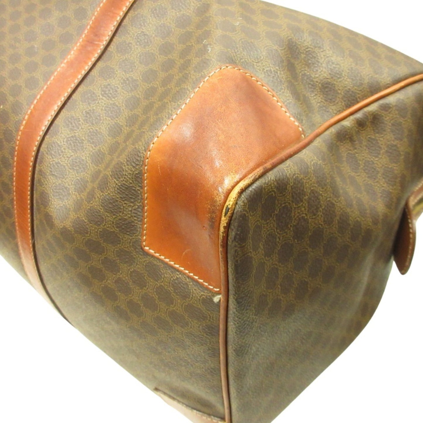 Celine Pvc Brown Handbags