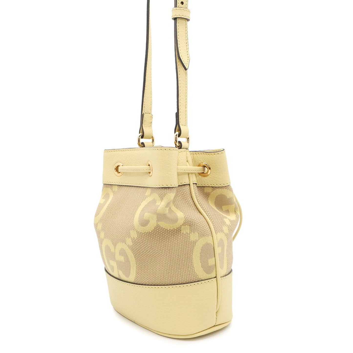 Gucci Canvas Yellow Shoulder Bags