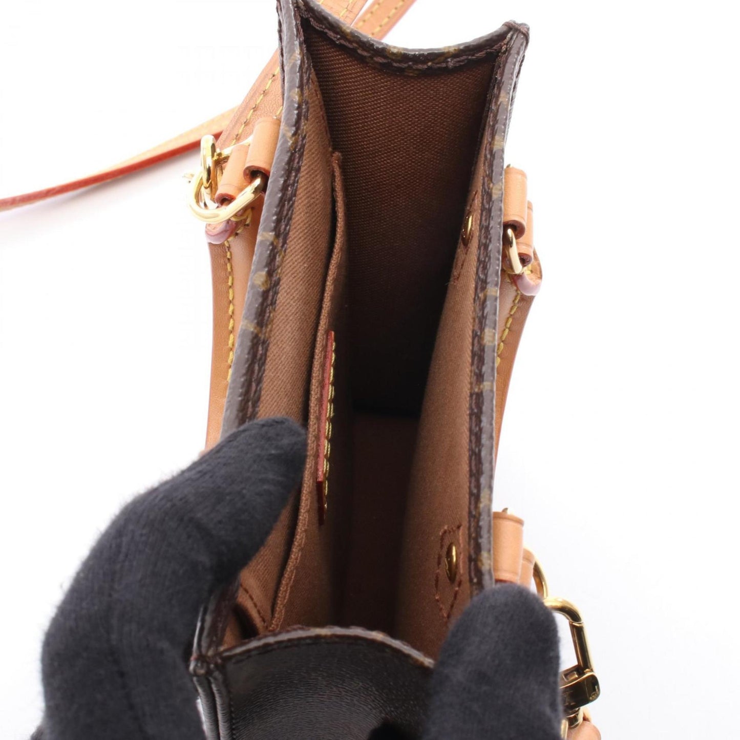 Louis Vuitton Pvc Brown Handbags