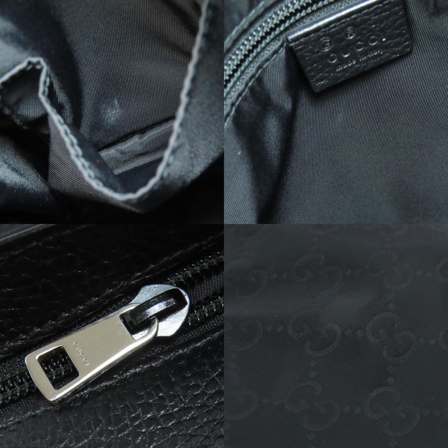 Gucci Nylon Black Shoulder Bags