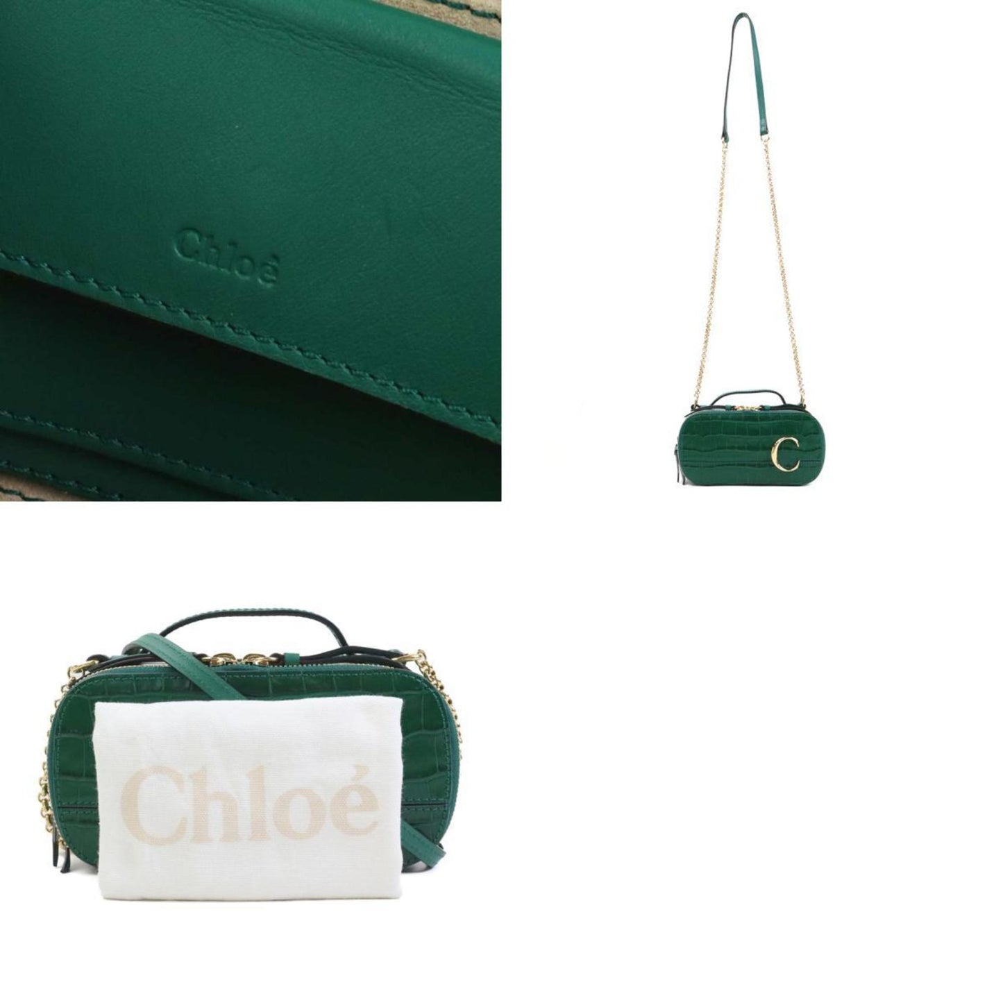 Chloé Others Green Shoulder Bags