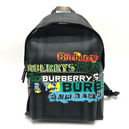 Burberry Pvc Gray Backpacks