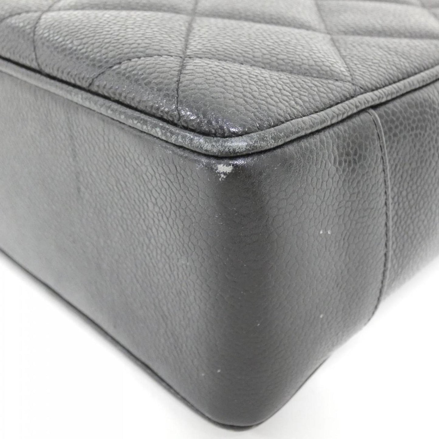 Chanel Calfskin Black Shoulder Bags