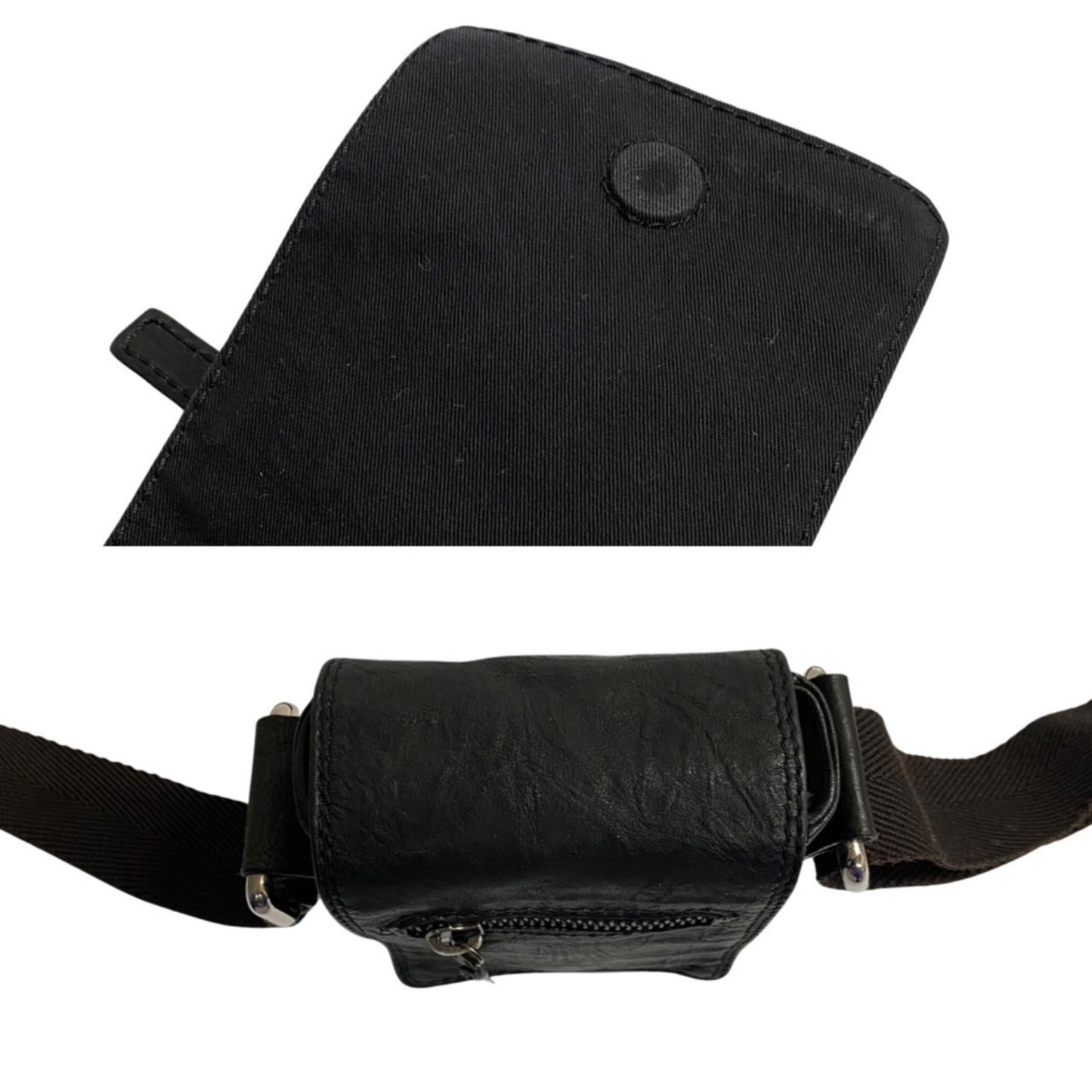 Givenchy Canvas Black Shoulder Bags