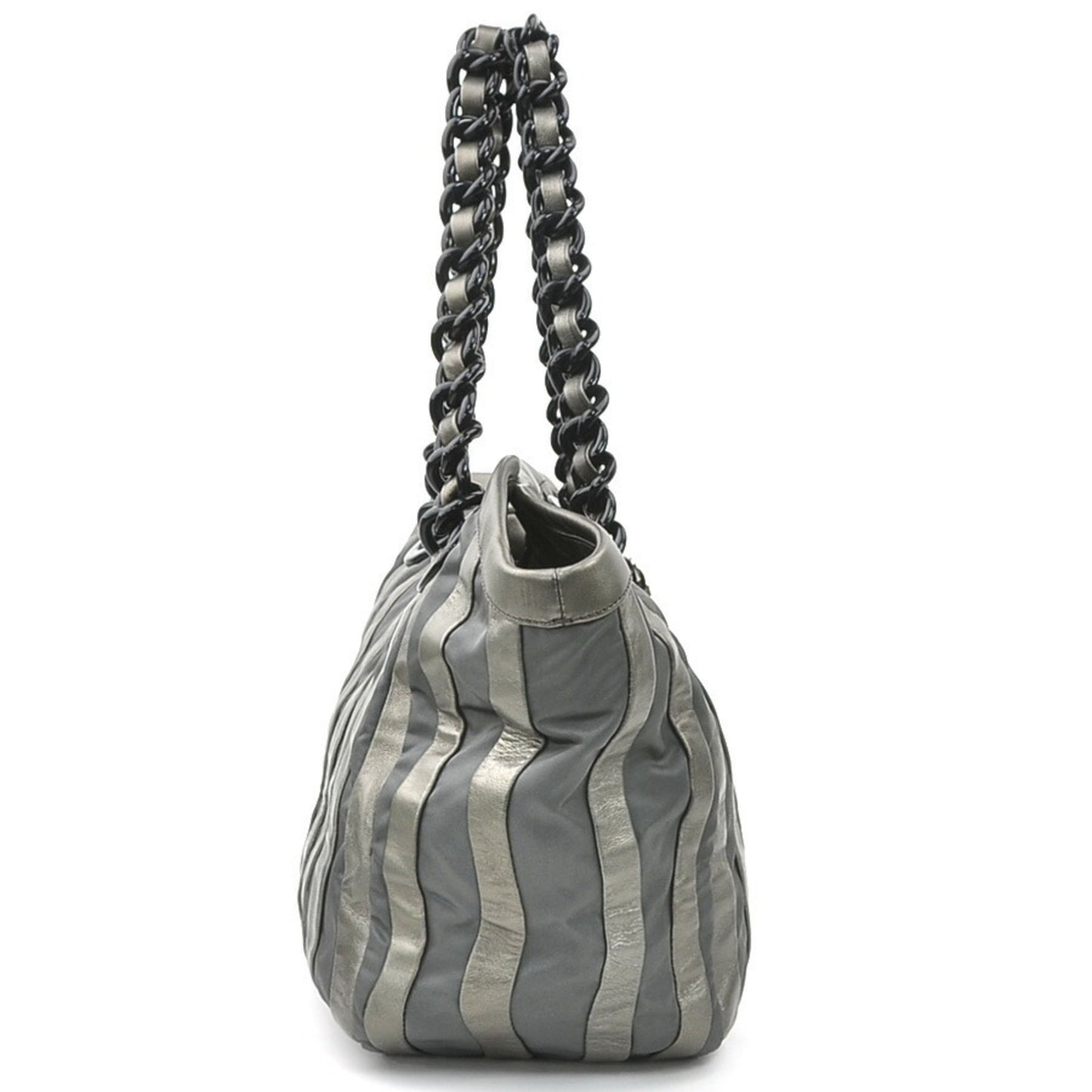 Prada Nylon Gray Handbags