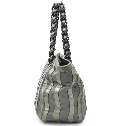 Prada Nylon Gray Handbags
