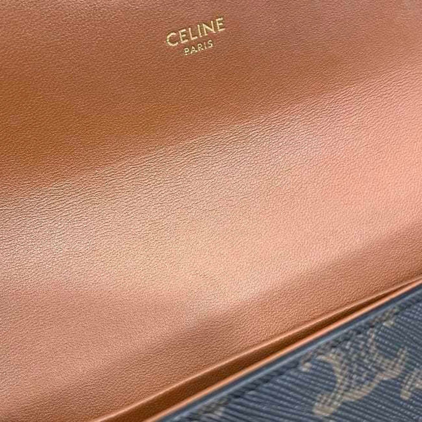 Celine Pvc Brown Handbags