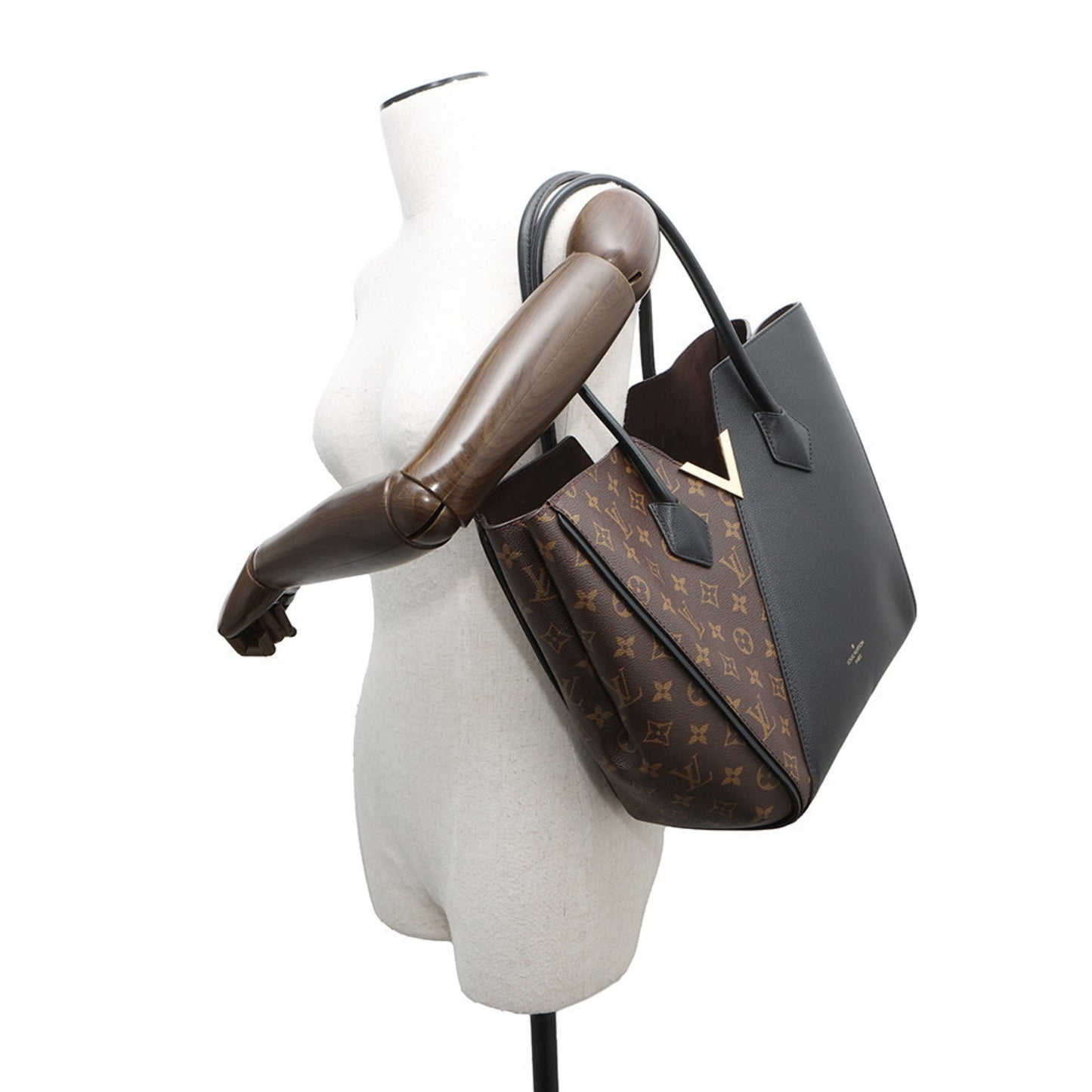 Louis Vuitton Monogram Canvas Black Tote Bags