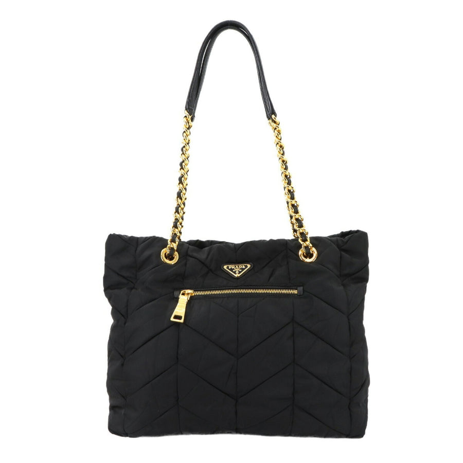 Prada Nylon Black Tote Bags