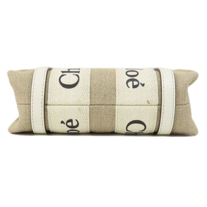 Chloé Canvas Brown Shoulder Bags