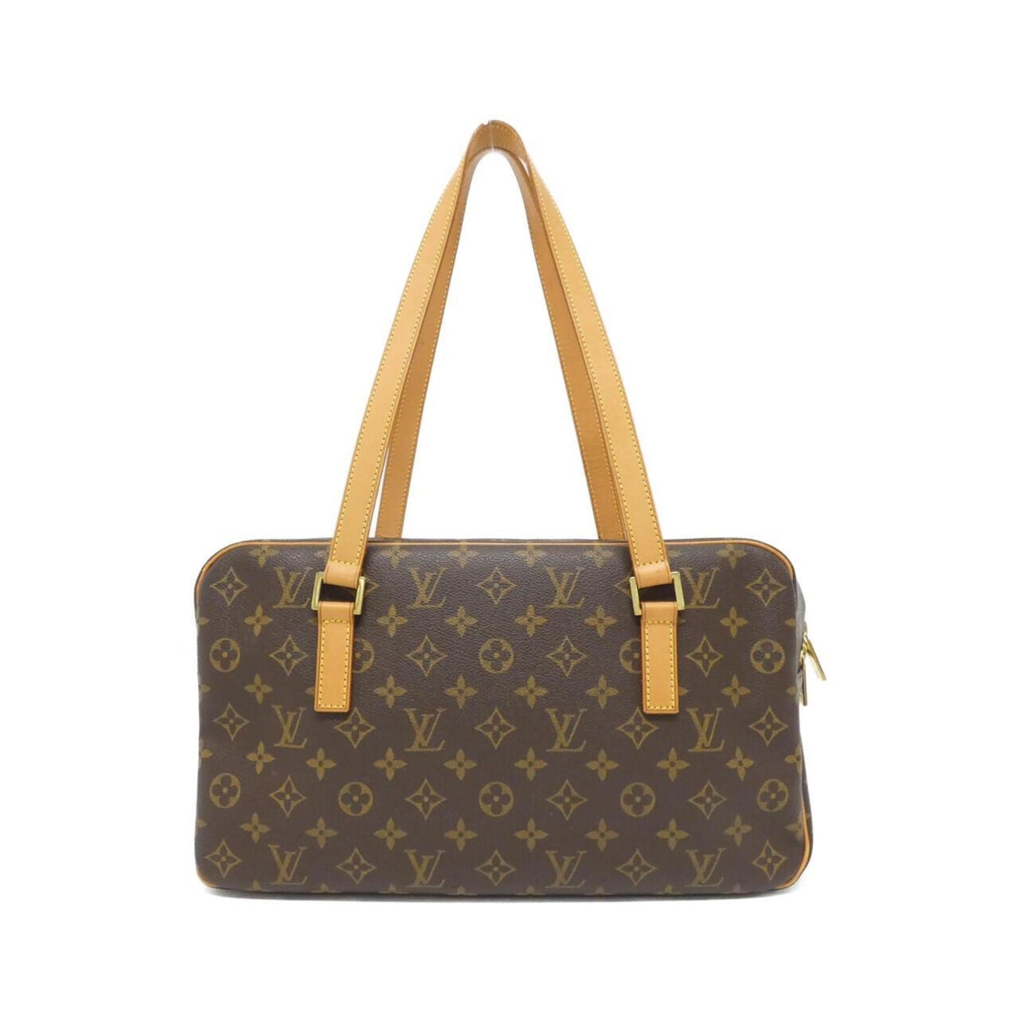 Louis Vuitton Coated Canvas Brown Shoulder Bags
