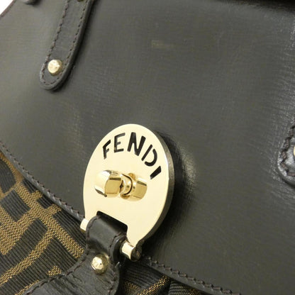 Fendi Canvas Brown Handbags