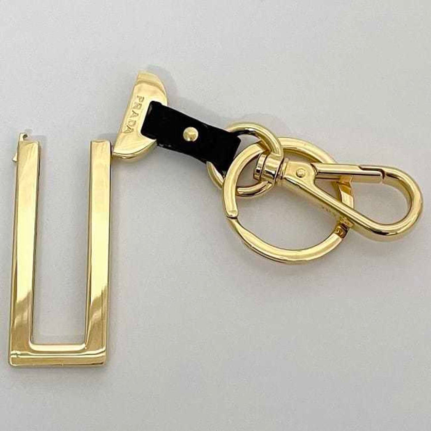 Prada Other Metal Black Key Rings