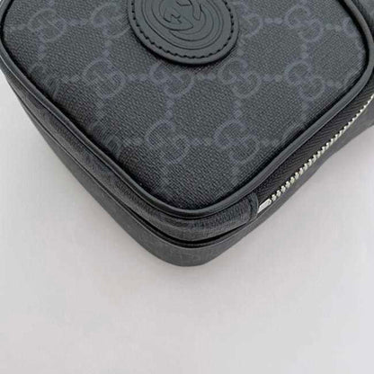 Gucci Pvc Black Shoulder Bags
