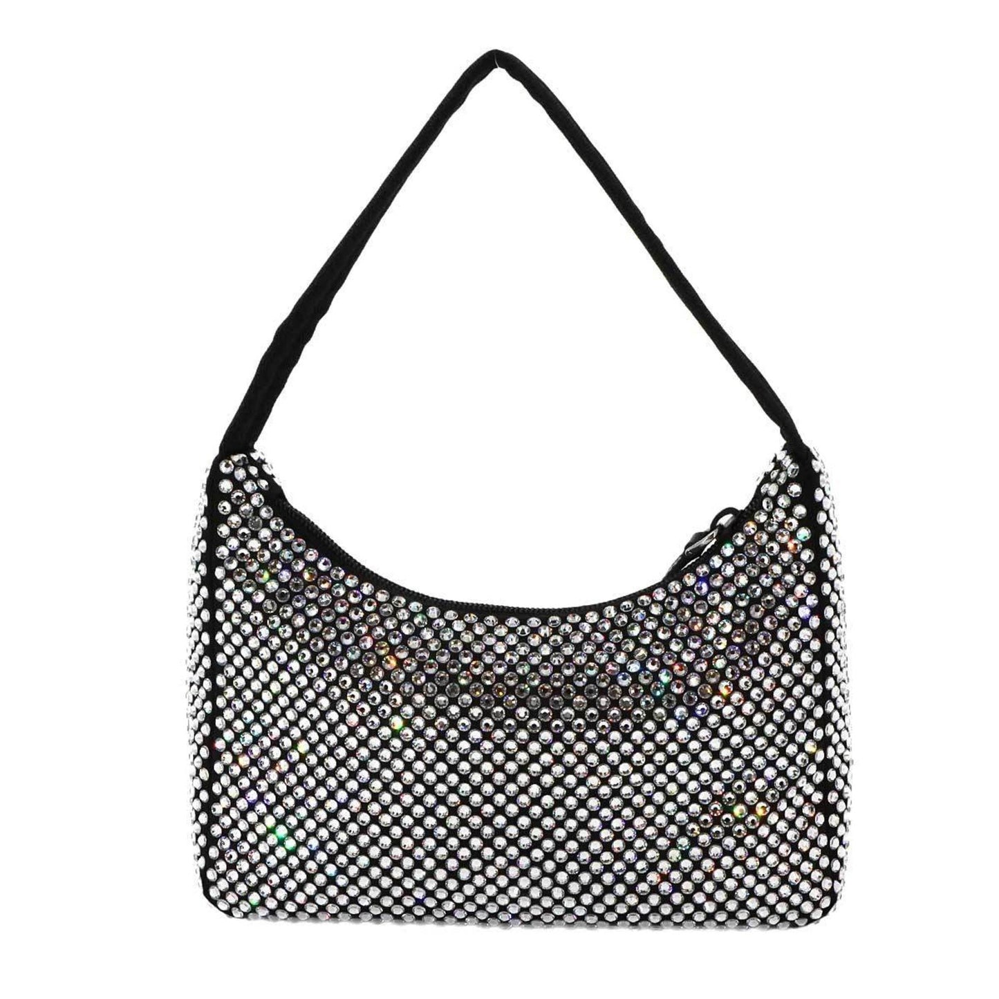 Prada Satin Black Handbags