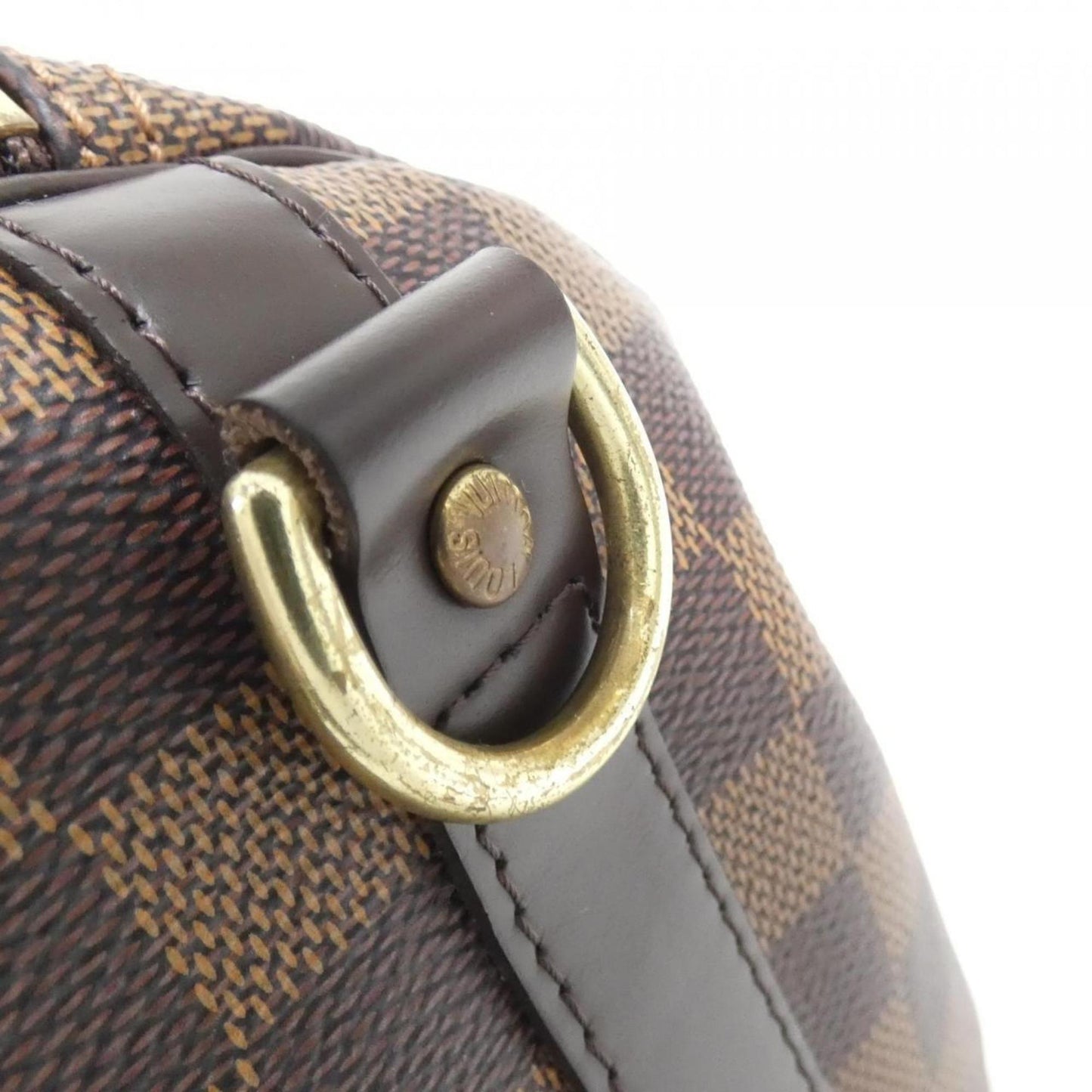 Louis Vuitton Coated Canvas Brown Travel Bags
