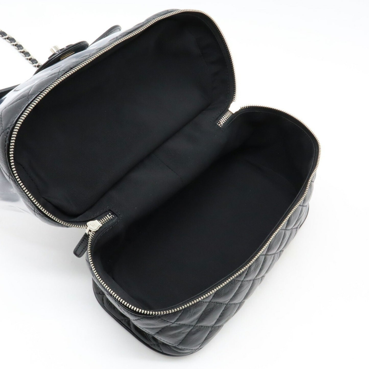 Chanel Pvc Black Shoulder Bags
