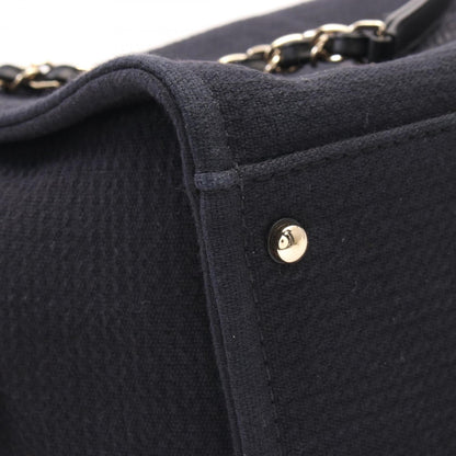 Chanel Canvas Blue Shoulder Bags