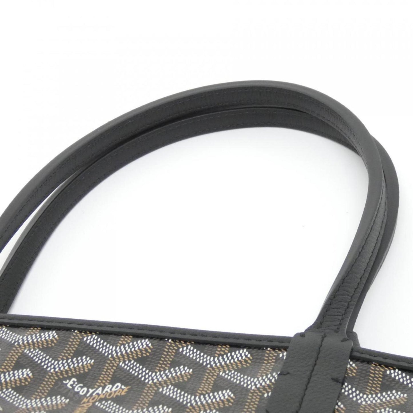 Goyard Coated Canvas Black Handbags
