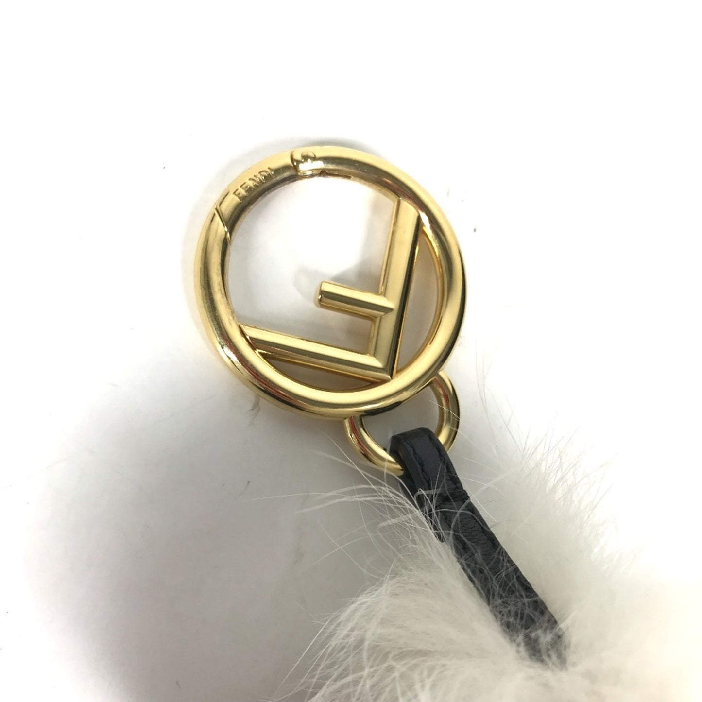 Fendi Canvas Brown Key Rings