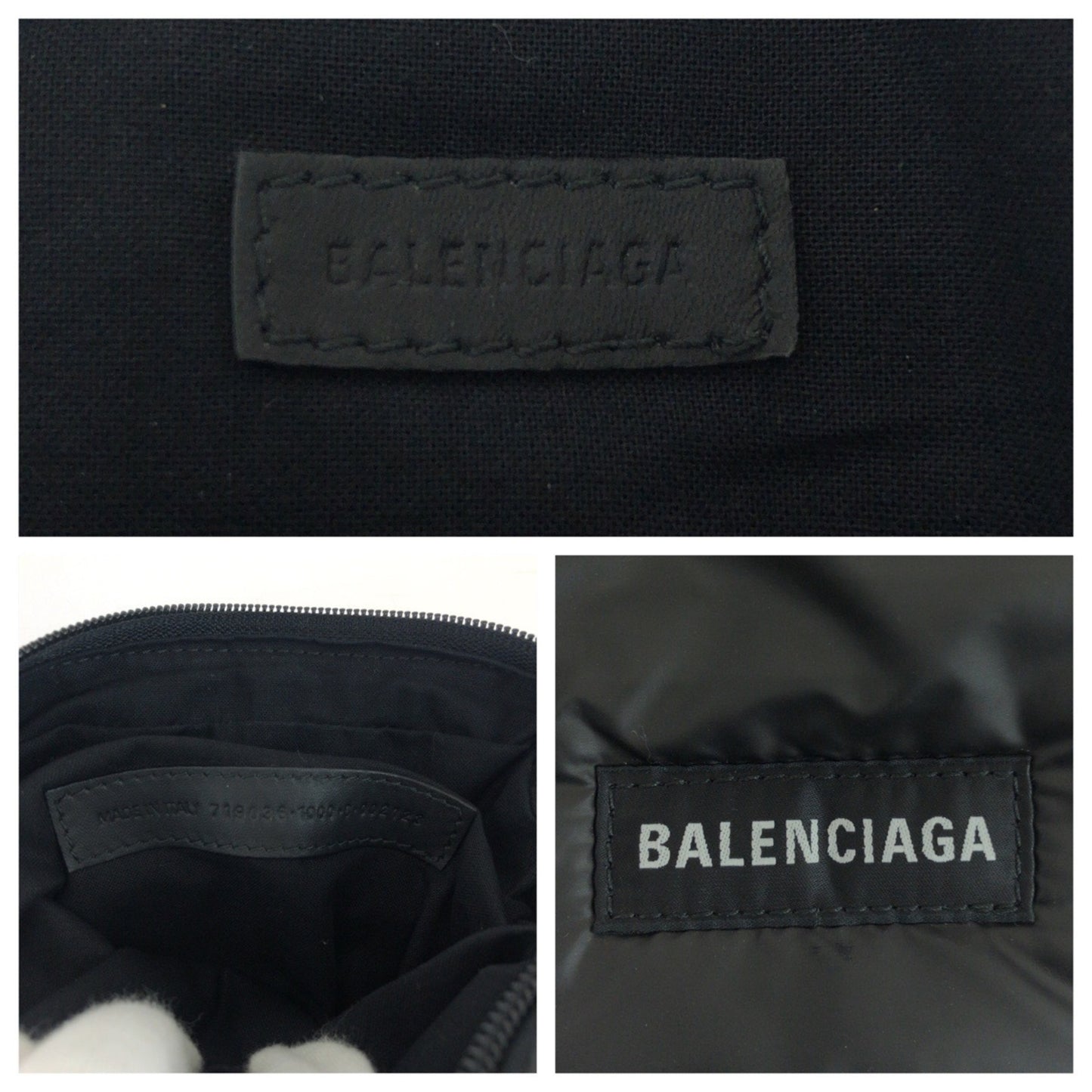 Balenciaga Nylon Black Shoulder Bags