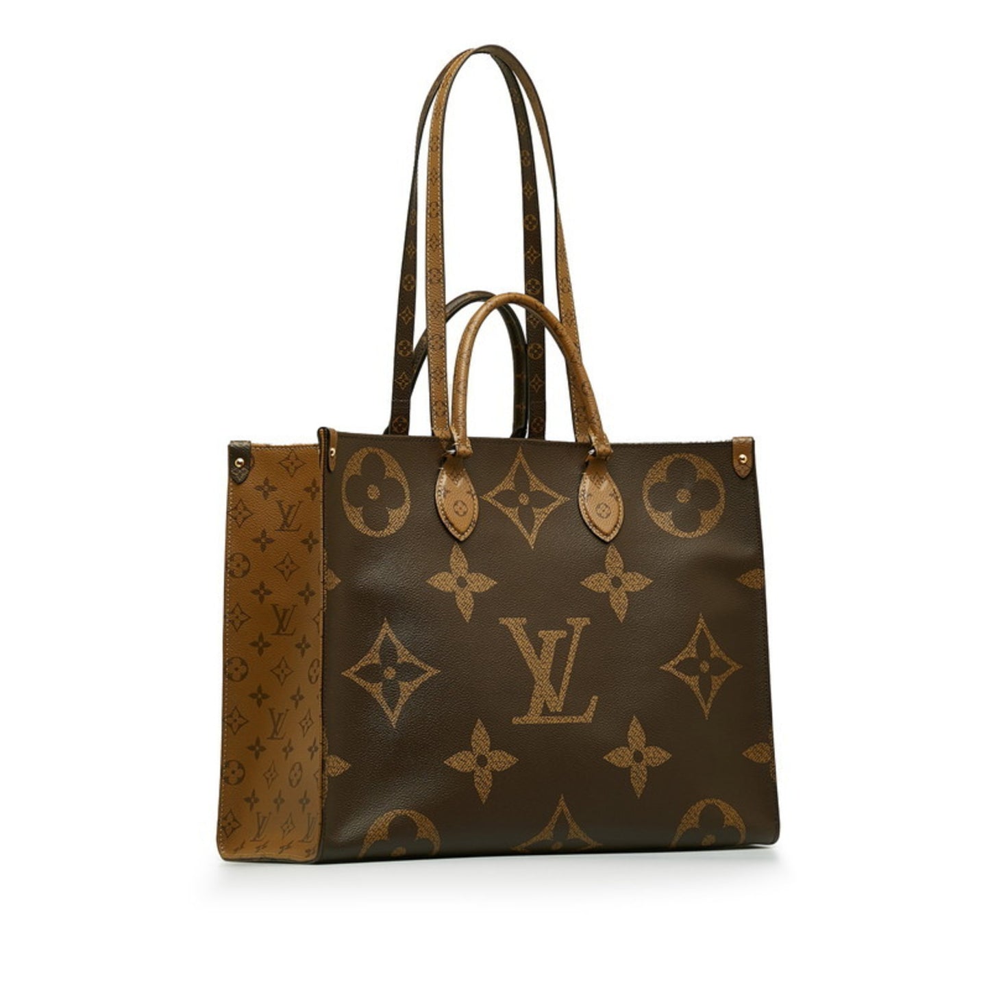 Louis Vuitton Pvc Brown Handbags