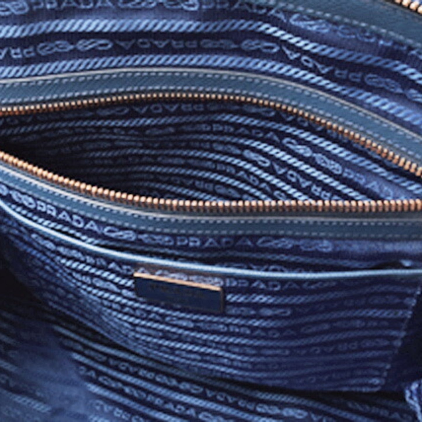 Prada Nylon Blue Shoulder Bags