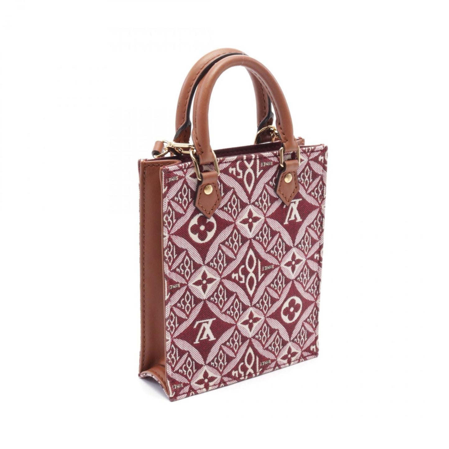 Louis Vuitton Canvas Red Handbags
