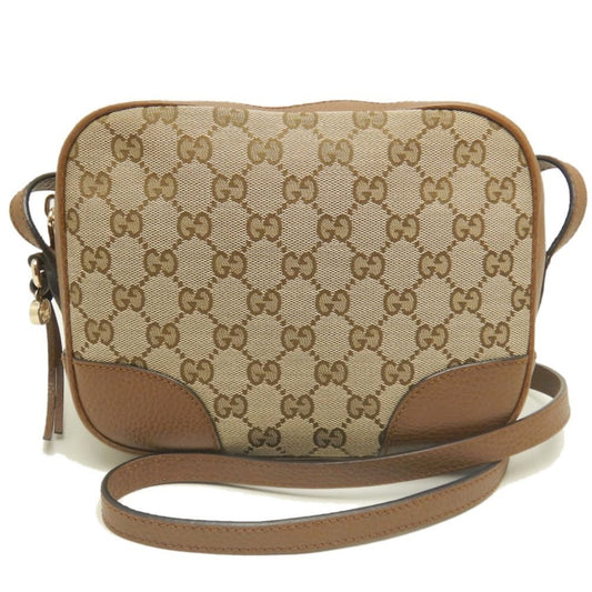 Gucci Canvas Brown Shoulder Bags