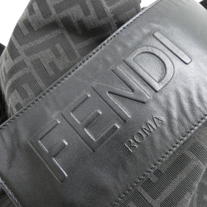 Fendi Canvas Black Backpacks