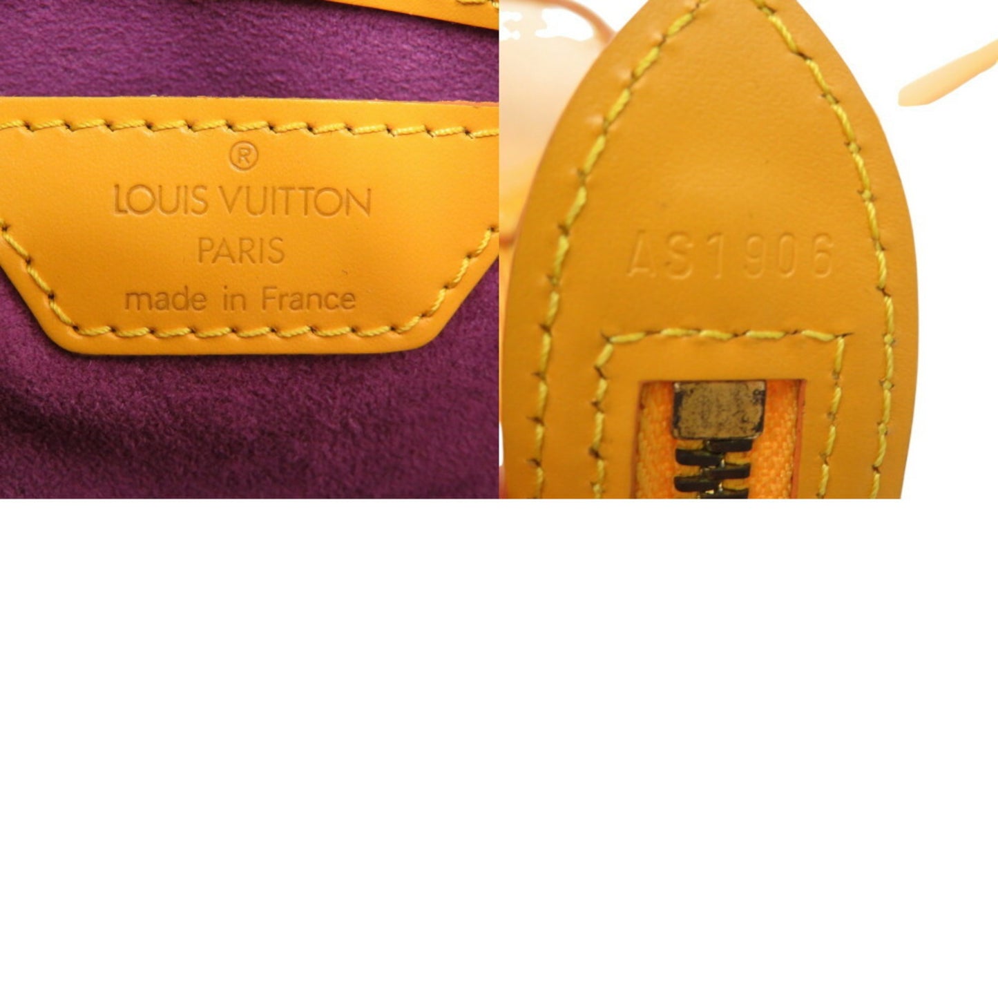 Louis Vuitton Epi Yellow Shoulder Bags