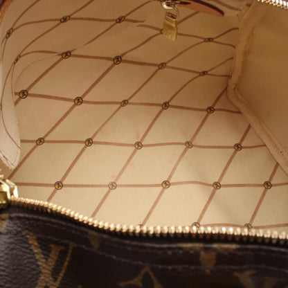 Louis Vuitton Coated Canvas Brown Handbags