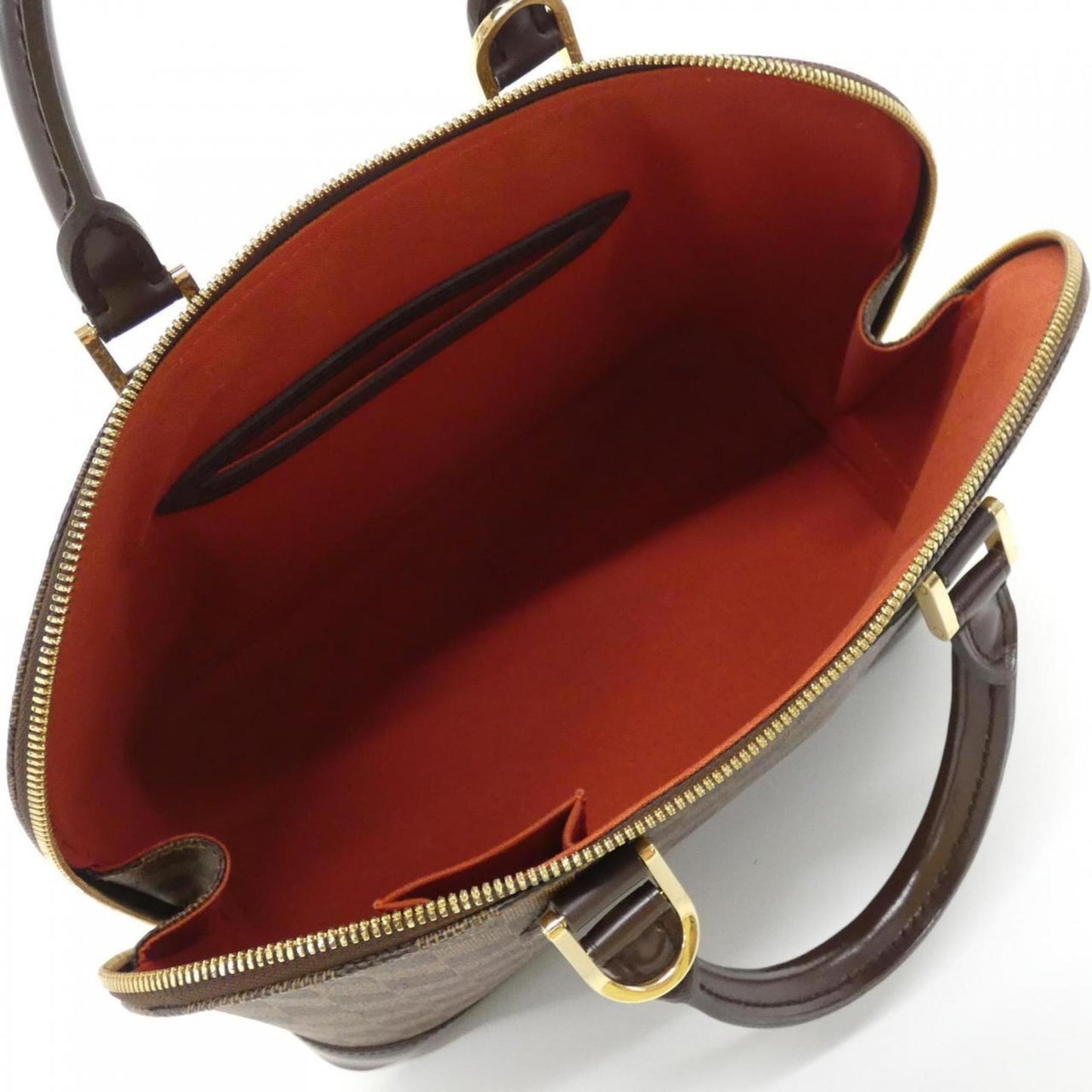 Louis Vuitton Coated Canvas Brown Handbags