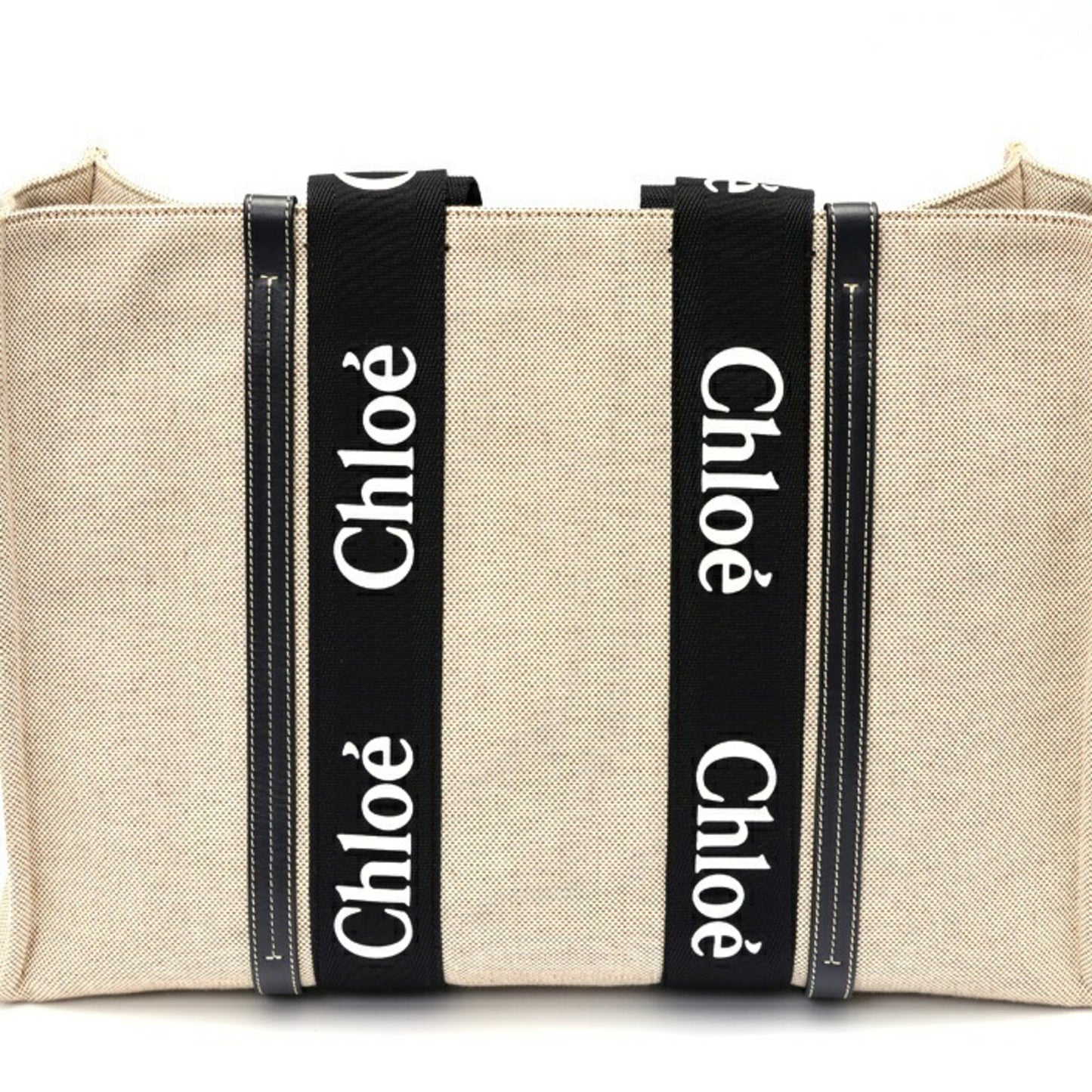 Chloé Canvas Black Tote Bags