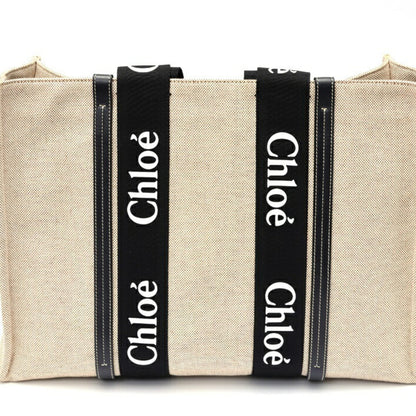 Chloé Canvas Black Tote Bags