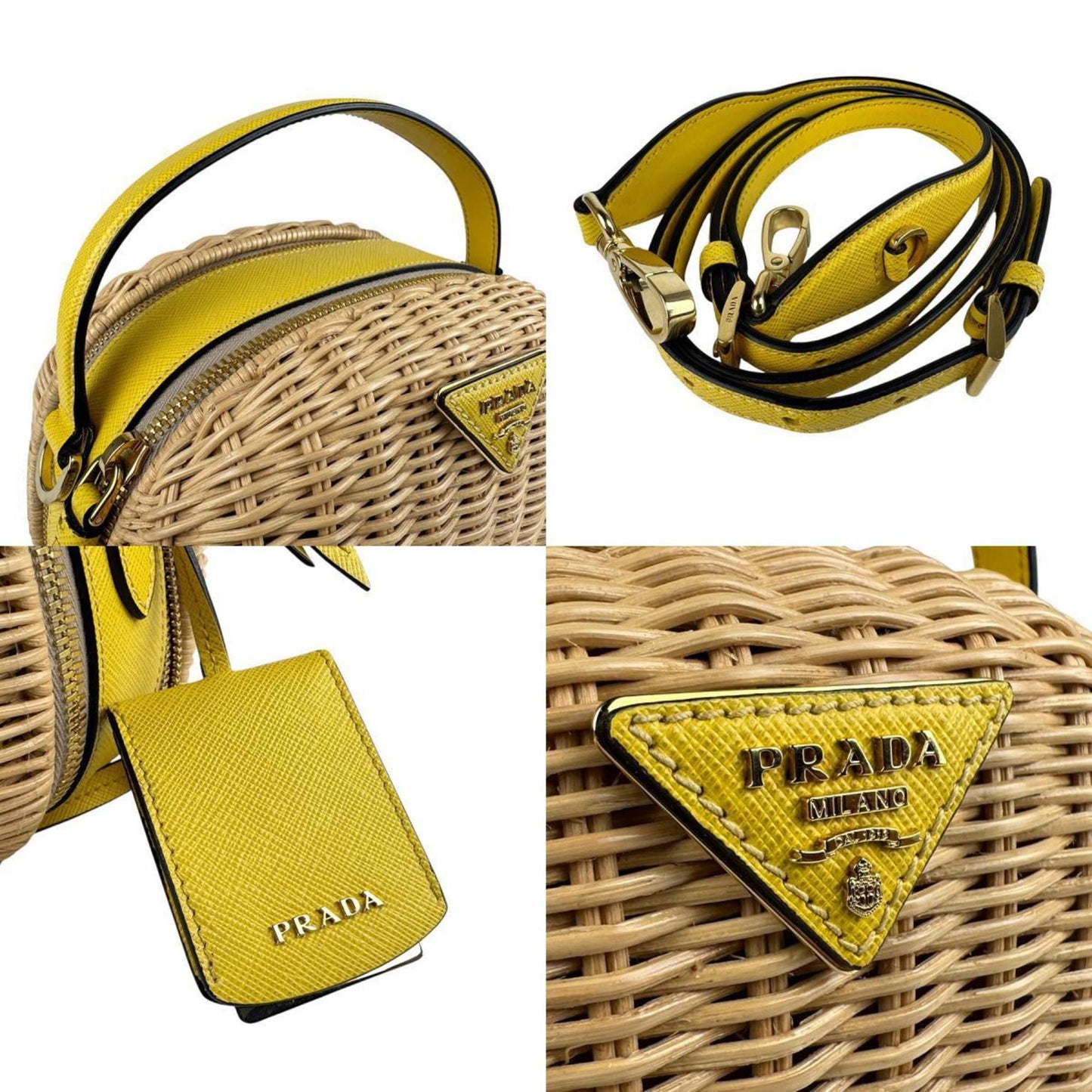 Prada Others Yellow Handbags