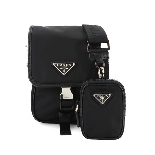 Prada Nylon Black Shoulder Bags