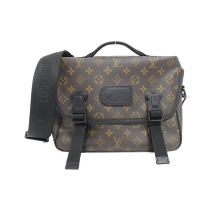 Louis Vuitton Coated Canvas Black Shoulder Bags